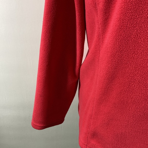 Eddie Bauer Pullover Women Size Large Pinkish Rose(not red)Quarter Zip Soft Cozy - Picture 4 of 10